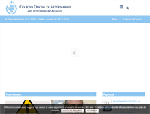 Tablet Screenshot of colegioveterinarios.net